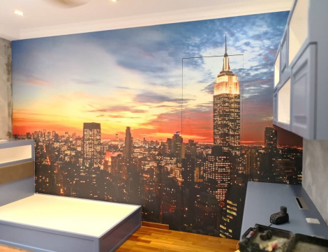 city mural