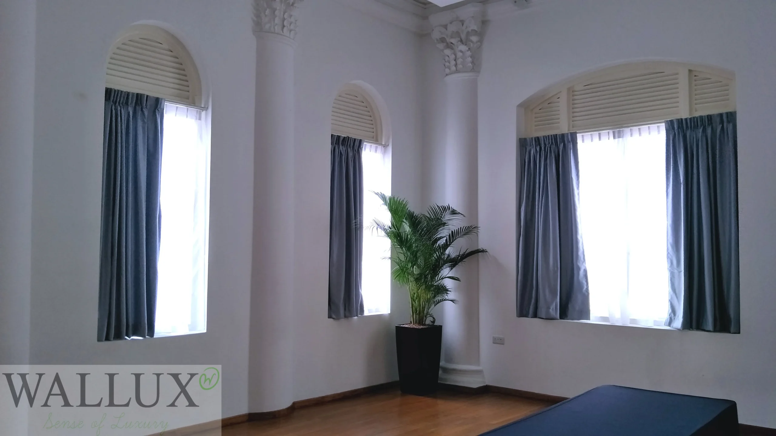 arts house arched window curtains 2