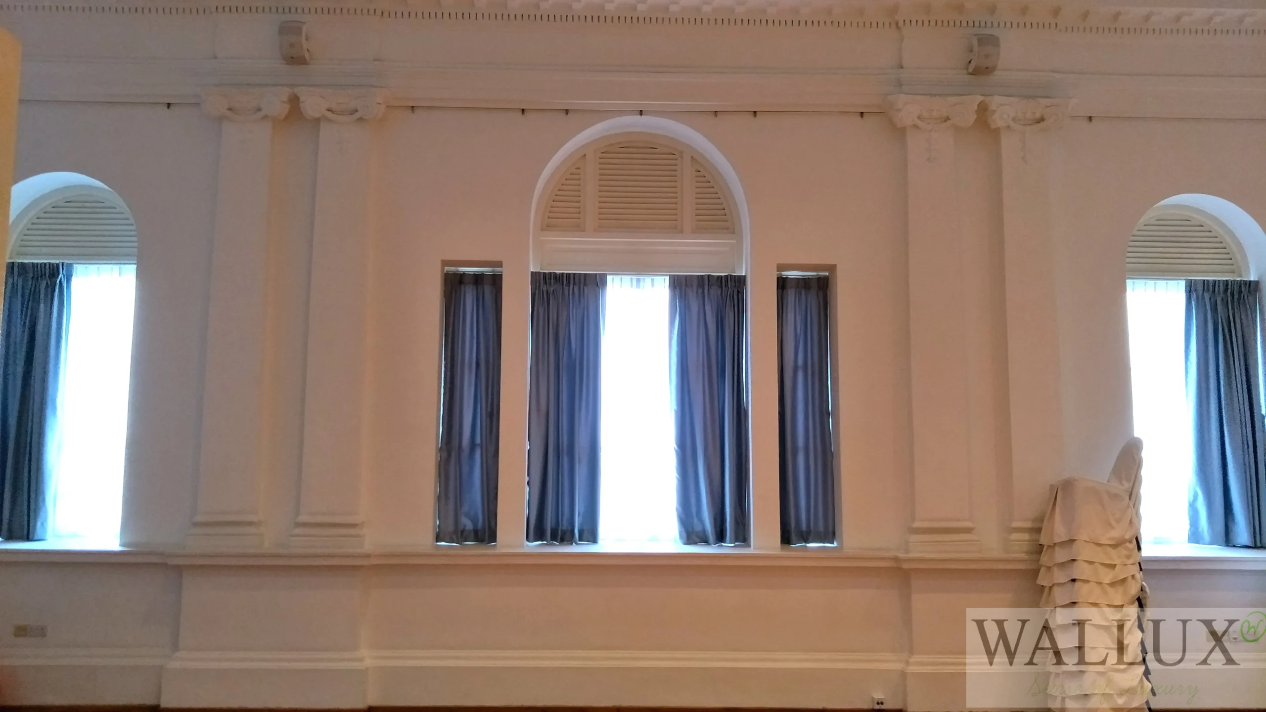 arts house arched window curtains 3