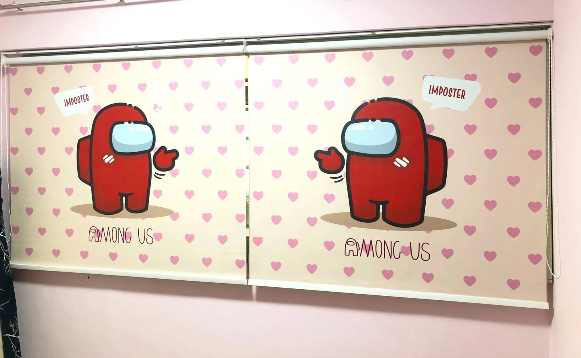 custom print roller blinds