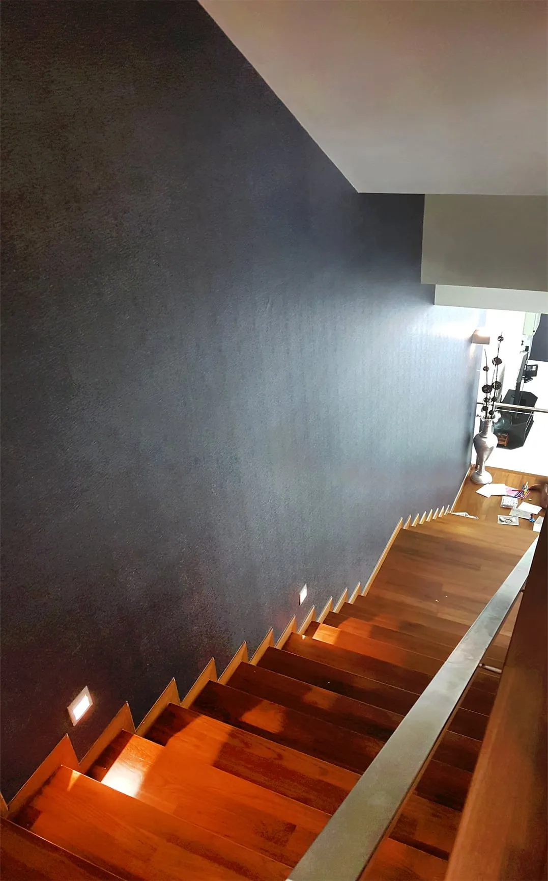 minimalist navy wallpaper berwick road 01