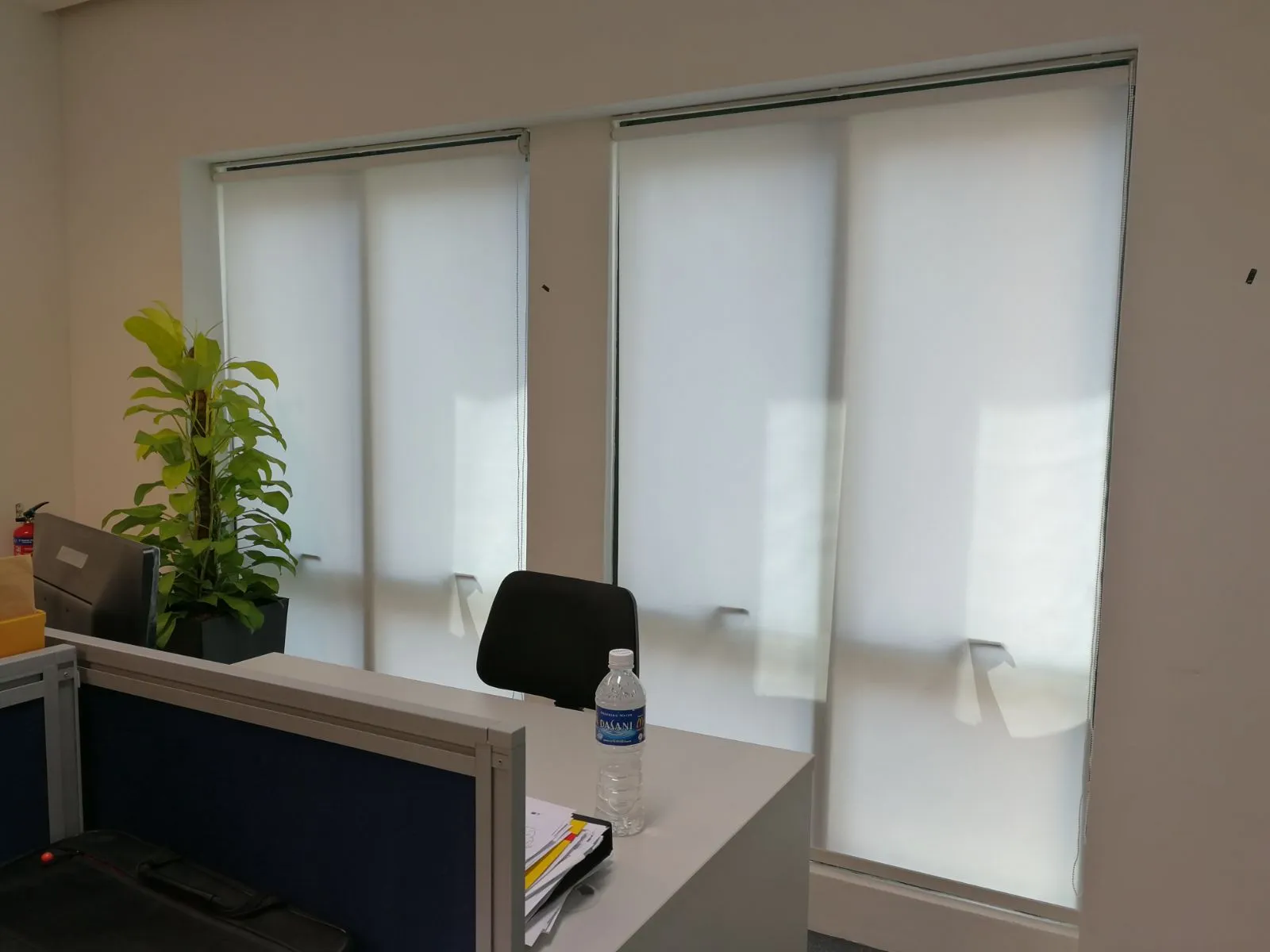 office dimout roller blinds