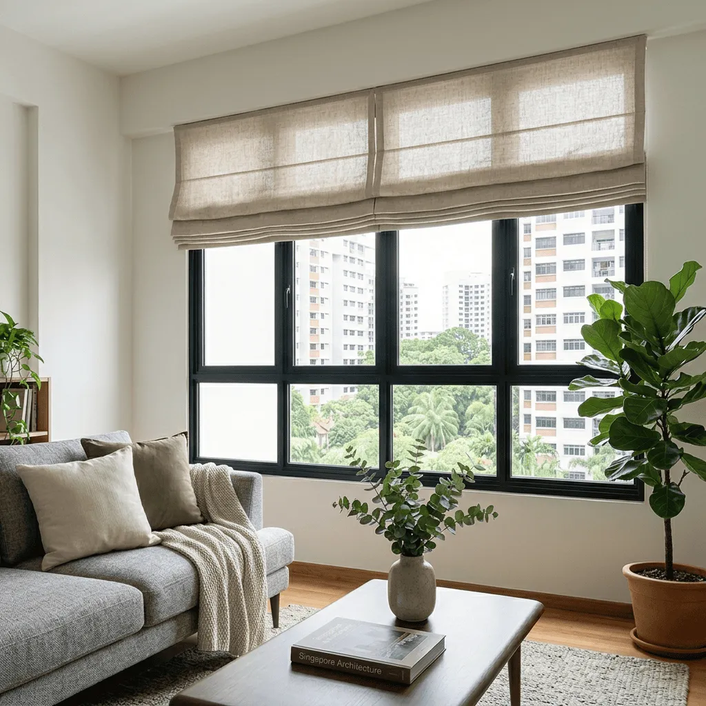 roman blinds