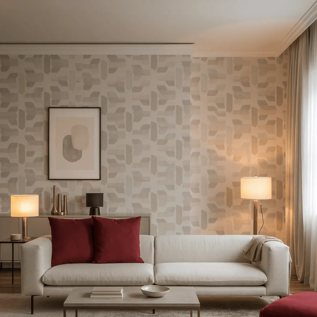 subtle geometric wallpaper
