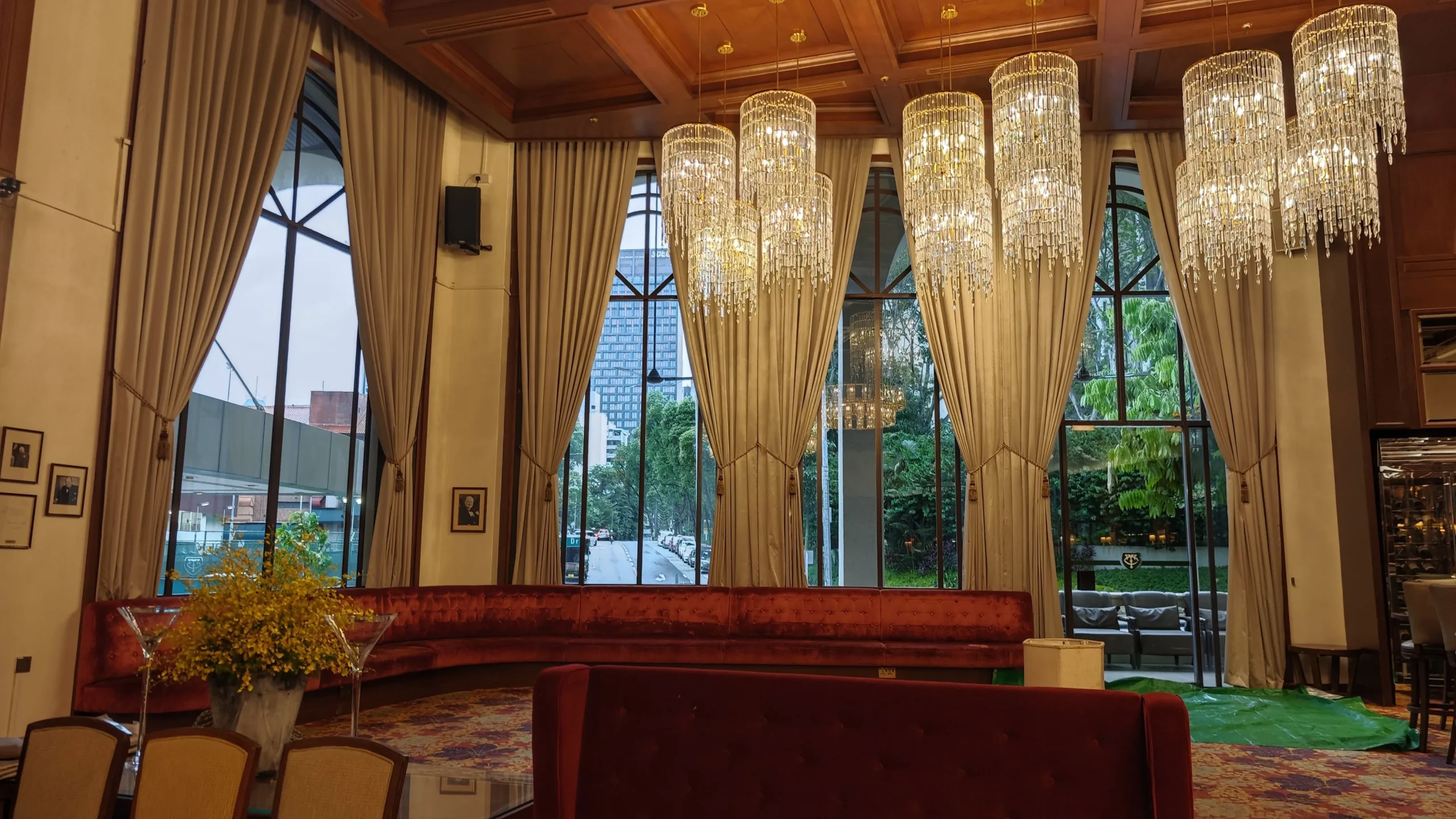 tanglin club restaurant curtains 2