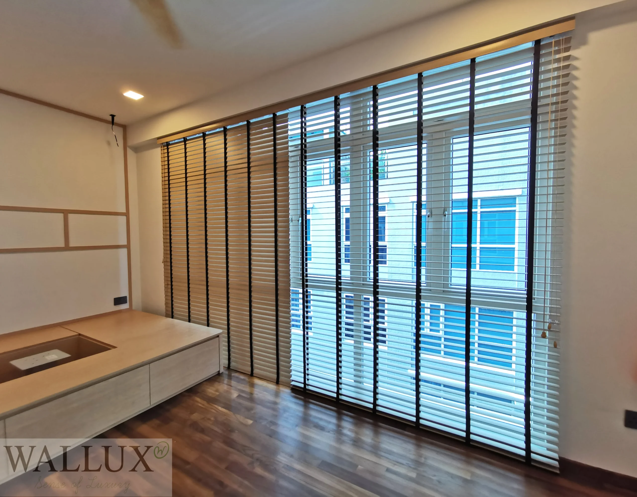 venetian blinds home office 1