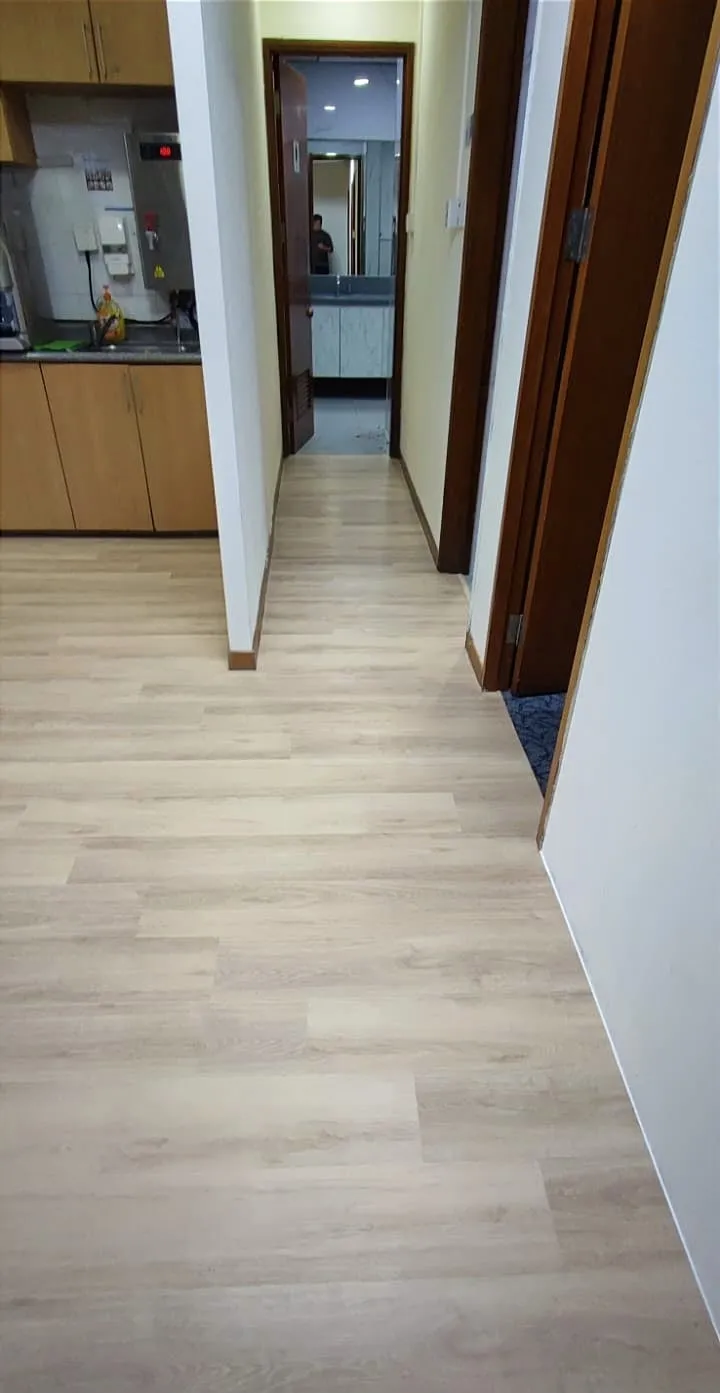 vinyl flooring cream oak 3